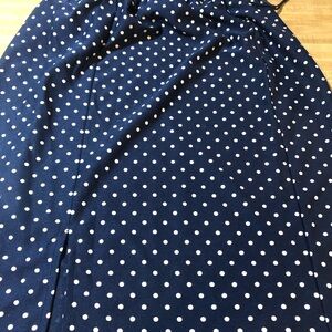 Blue Polka dot skirt this is vintage size 10